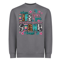 Storm when life gives you more than you can stand kneel Heavyweight Sweatshirt - AdoDesignShop