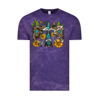 Cloud Purple western free bird Vintage Tee - OliviaCreatesArt
