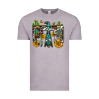 Vintage Zinc western free bird Vintage Tee - OliviaCreatesArt