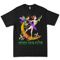 Black mardi gras cutie Premium Tee - CowGirlArtShop