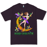 Plum mardi gras cutie Premium Tee - CowGirlArtShop