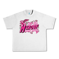 Lunar Rock Not all heroes wear capes Cancer Awareness Urban Heavy Tee - FaDigitalArtStudio