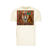 Vintage Arctic western horses with bandanas Vintage Tee - RanaPortraitStore