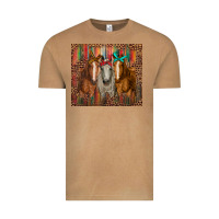 Vintage Camel western horses with bandanas Vintage Tee - RanaPortraitStore