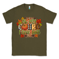 Army Green oh my gourd i love fall Classic Tee - CowGirlArtShop