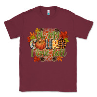 Burgundy oh my gourd i love fall Classic Tee - CowGirlArtShop