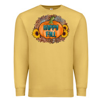 Antique Gold happy fall Premium Sweatshirt - AdoDesignShop