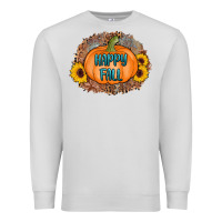 Dove Grey happy fall Premium Sweatshirt - AdoDesignShop