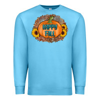Ocean Blue happy fall Premium Sweatshirt - AdoDesignShop
