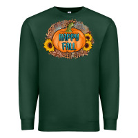 Sports Green happy fall Premium Sweatshirt - AdoDesignShop