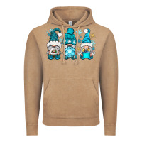 Vintage Coffee winter gnomies Vintage Hoodie - BundleAndBundleShop