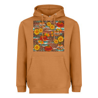Meerkat pumpkin plaid sunflower seamless Heavyweight Hoodie - AdoDesignShop