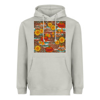 Moon Dust pumpkin plaid sunflower seamless Heavyweight Hoodie - AdoDesignShop
