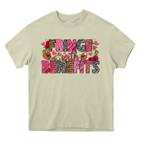 Mossy Fringe with benefits Valentine's Day Heavy Core Tee - HowdyJamesFarm