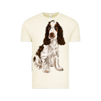 Vintage Arctic english cocker spaniel Vintage Tee - FaDigitalArtStudio