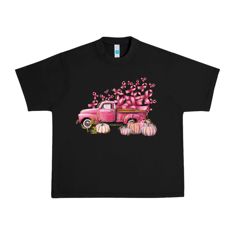 Breast Cancer Truck Urban Heavy Tee by FaDigitalArtStudio | Teevron