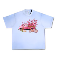 Grape Ice Breast Cancer truck Urban Heavy Tee - FaDigitalArtStudio