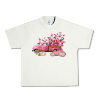 Pistachio Breast Cancer truck Urban Heavy Tee - FaDigitalArtStudio