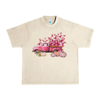 Sandshell Breast Cancer truck Urban Heavy Tee - FaDigitalArtStudio