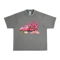 Tornado Breast Cancer truck Urban Heavy Tee - FaDigitalArtStudio
