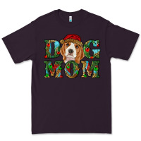 Plum Christmas dog mom beagle Premium Tee - RanaPortraitStore