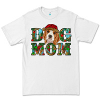 White Christmas dog mom beagle Premium Tee - RanaPortraitStore