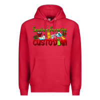 Cardinal Santa's Favorite Custodian Premium Hoodie - LillyAllenDesigns