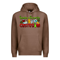 Chestnut Santa's Favorite Custodian Premium Hoodie - LillyAllenDesigns