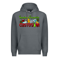 Rock Santa's Favorite Custodian Premium Hoodie - LillyAllenDesigns