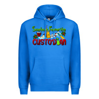 True Royal Santa's Favorite Custodian Premium Hoodie - LillyAllenDesigns
