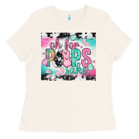 Bone Oh for peeps sake with cowhide tumbler Easter Day Ladies Tee - HowdyJamesFarm