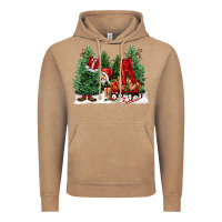 Vintage Coffee christmas santa Vintage Hoodie - FaDigitalArtStudio