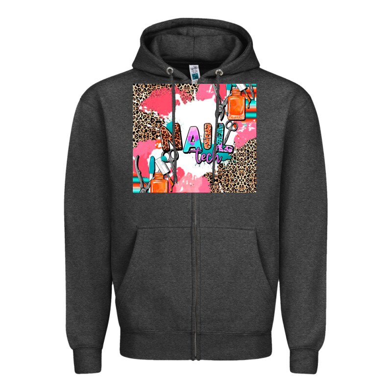 Nail Tech Zipper Hoodie by AdoDesignShop | Teevron