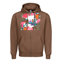 Chestnut nail tech Zipper Hoodie - AdoDesignShop