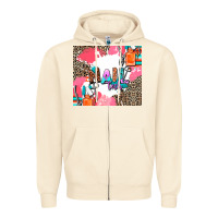 Sandshell nail tech Zipper Hoodie - AdoDesignShop