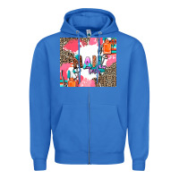 True Royal nail tech Zipper Hoodie - AdoDesignShop