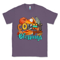 Lavender count your blessings Classic Tee - CowGirlArtShop