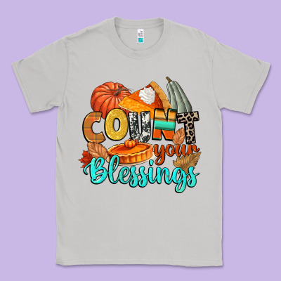 Count Your Blessings Classic Tee Designed By Cowgirlartshop