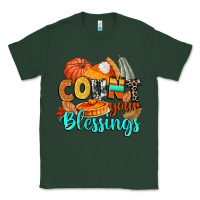 Sports Green count your blessings Classic Tee - CowGirlArtShop