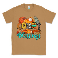 Toasted Coconut count your blessings Classic Tee - CowGirlArtShop