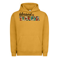 Pigment Peanut Butter blessed teacher Urban Hoodie - JahusDesignShop