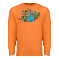 Carrot horseshoe leopard gemstone cactus patch Premium Sweatshirt - AdoDesignShop