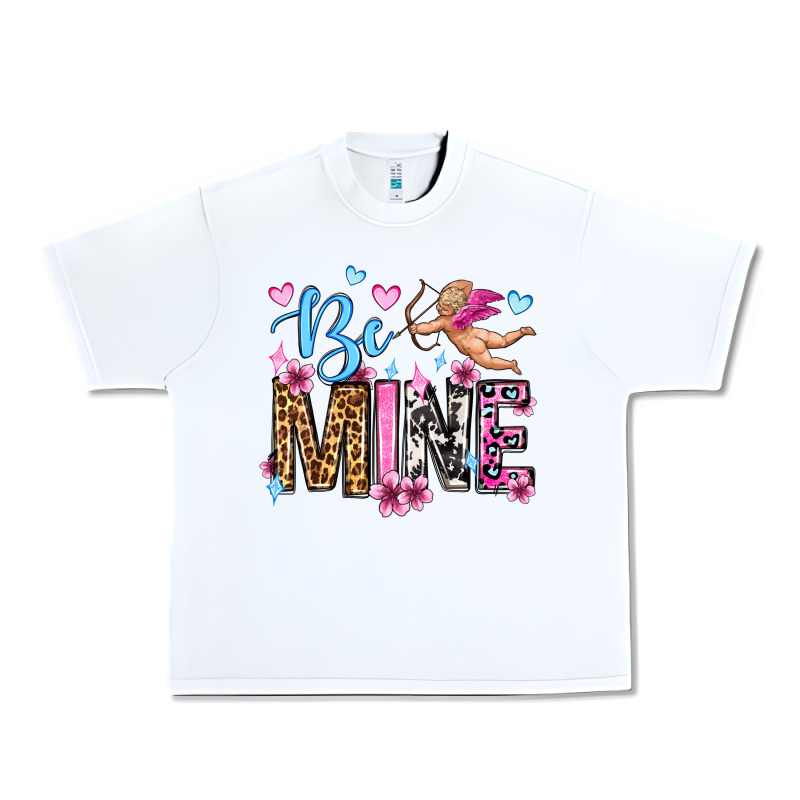 Be Mine Valentine's Day Urban Heavy Tee by OliviaCreatesArt | Teevron