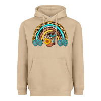 Mushroom cowboy boots and hat rainbow Heavyweight Hoodie - AdoDesignShop