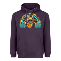 Plum cowboy boots and hat rainbow Heavyweight Hoodie - AdoDesignShop
