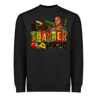 Black black teacher  magic Heavyweight Sweatshirt - AdoDesignShop