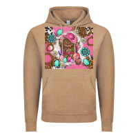 Vintage Coffee Cowboy Bunny Easter Tumbler Vintage Hoodie - BundleAndBundleShop