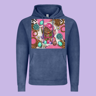 Cowboy Bunny Easter Tumbler Vintage Hoodie Designed By Bundleandbundleshop