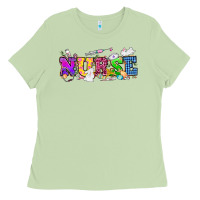 Matcha Easter nurse Easter Day Ladies Tee - HowdyJamesFarm