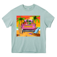 Arona summer truck Heavy Core Tee - TumblerDesignByShophia